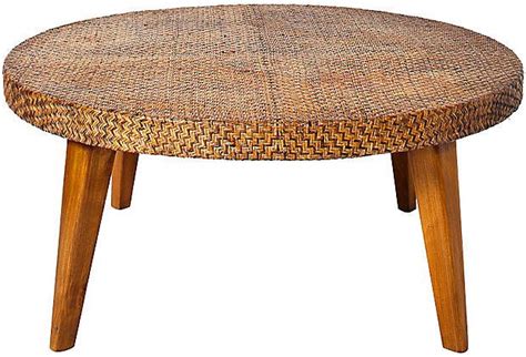 Round Rattan Coffee Table | Asian home decor, Coffee table, Rattan coffee table