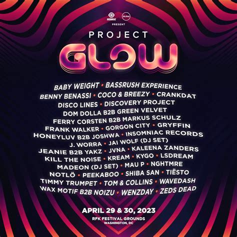 Project Glow Festival 2023 : r/festivals