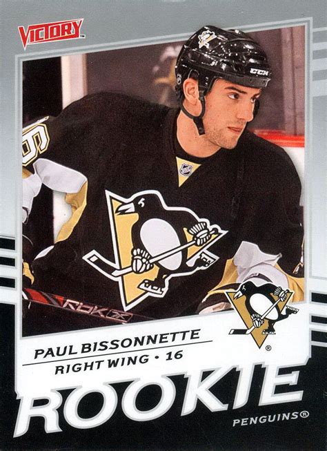 Paul Bissonnette - Player's cards since 2008 - 2009 | penguins-hockey ...