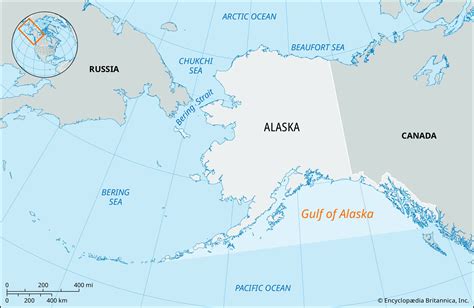 Gulf of Alaska | Map, History, & Facts | Britannica