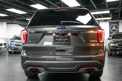 2018 Ford Explorer Limited 30448 Miles Gray 2.3l I-4 Ecoboost 6 Speed Automatic - Used Ford ...