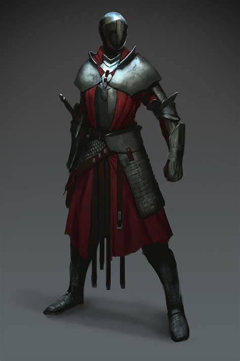 red knight, Evgeniy Petlya | Red knight, Knight art, Fantasy armor