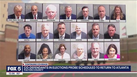 Co-defendants in Ga. election probed to return to Atlanta | FOX 5 Atlanta