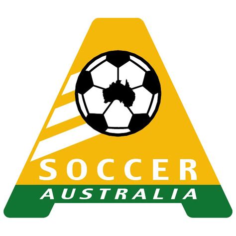 Soccer Australia logo Royalty Free Stock SVG Vector and Clip Art