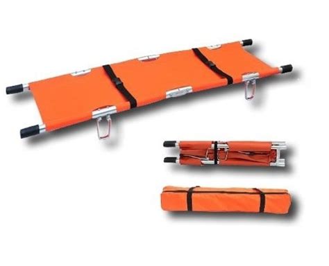 Jual FOLDING STRETCHER ORANGE TANDU LIPAT DUA dari TRIAS NATHOMI CHEMINDO PT | Goalkes