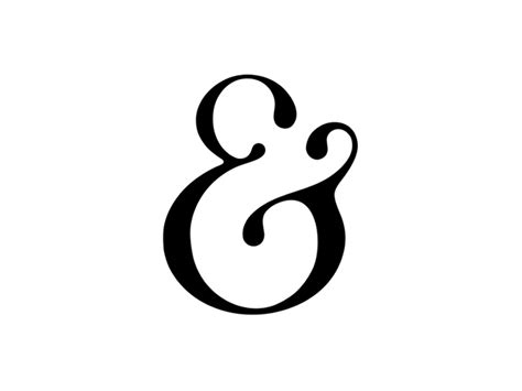 Ampersand by Seth Mach - Dribbble