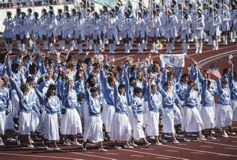 Team USA's Opening Ceremony Outfits at the Seoul 1988 Olympics | Team USA Olympics Outfits ...