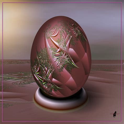 Just An Egg by Theater on DeviantArt | Egg art, Fractal art, Eggs