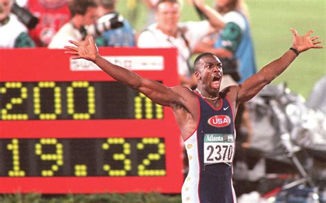 Michael Johnson looks back on '96 record record run - Sports ...