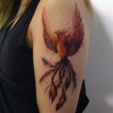 Top 100 Best Phoenix Tattoo Ideas For Women - Mesmerizing Mystical Designs