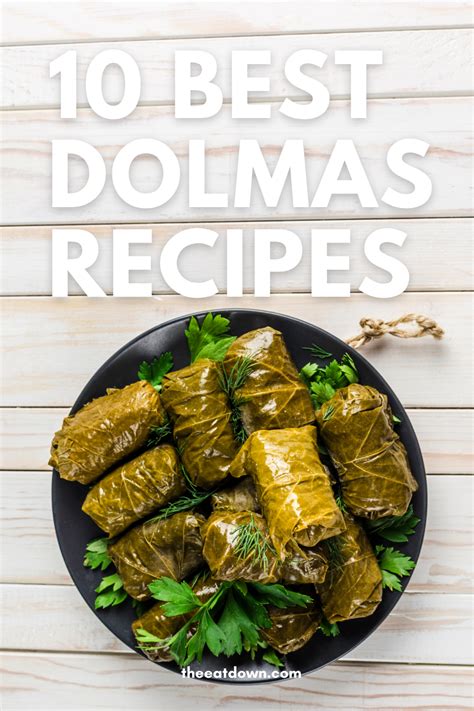 10 Dolmas Recipes to Complete Your Meze | Recipe | Dolma recipe ...