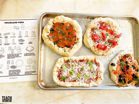 Easy Homemade Pizza with Kids - Teach Beside Me