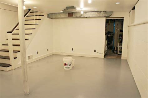 Tips To Painting Cement Interior Walls | Basement flooring options, Basement paint colors, Best ...