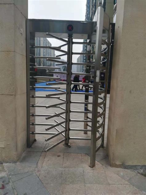 Automatic Full Height Turnstile Height Turnstile Access Control Gate In ...