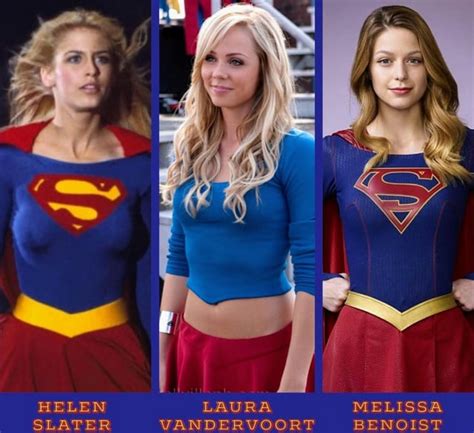 Supergirl battle: Helen Slater vs Laura Vandervoort vs Melissa Benoist ...