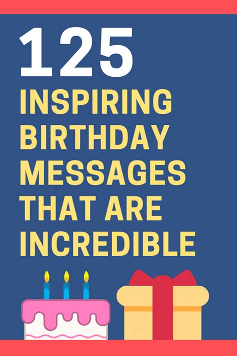 125 Inspirational Birthday Messages That Are Incredible | FutureofWorking.com