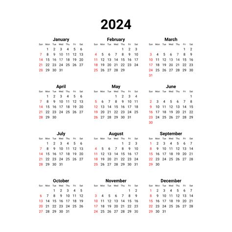 2024 Simplecalendar, 2024 Calendar, 2024, Calendar 2024 PNG and Vector ...