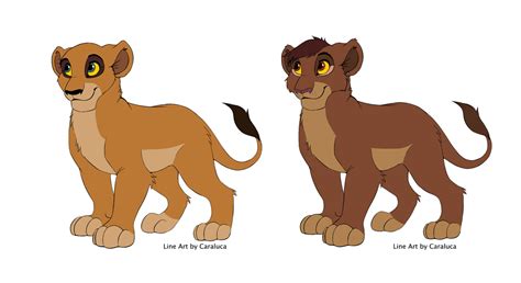 Kiara x Kovu Cubs for Slyryn by LittleRolox3 on DeviantArt