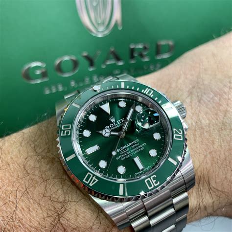 Rolex Submariner green dial and bezel 116610LV - Carr Watches