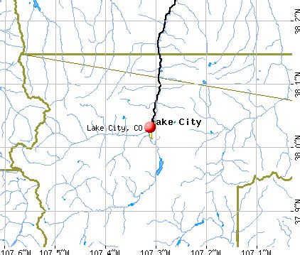 Lake City Colorado Map | Terminal Map