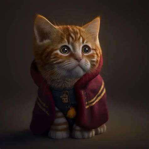 AI Artist Transforms Famous Characters Into Adorable Cat Portrait