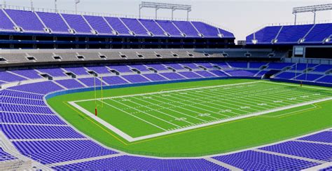 M&T Bank Stadium - Baltimore 3D model – Genius&Gerry