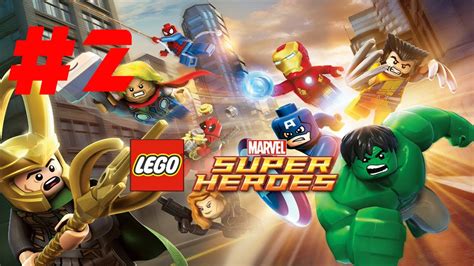 (Walkthrough) LEGO Marvel Super Heroes Part 2 - YouTube