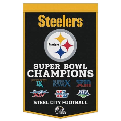 Pittsburgh Steelers Super Bowl Banner