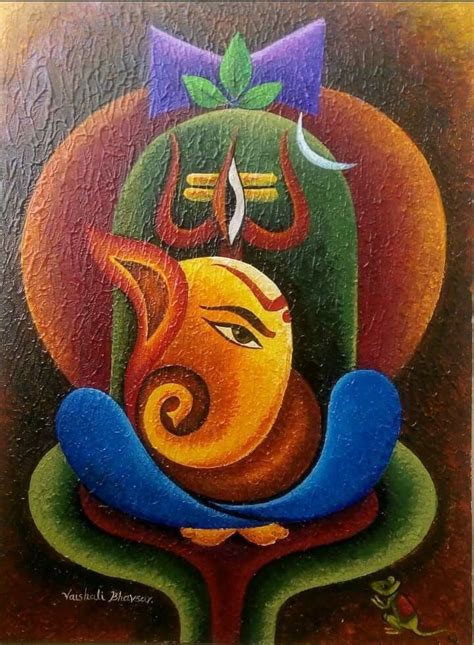 Easy Paintings Of Lord Ganesha