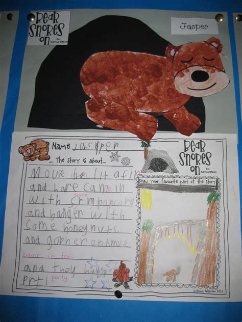 Classroom Fun: Bear Snores On Activities