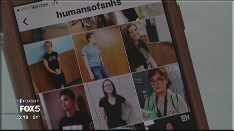 Humans of New York inspires school's Instagram project