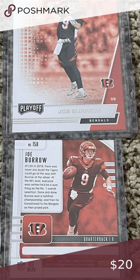 Joe burrow rookie card