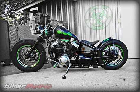 yamaha v-star 650 bobber by tail end customs - bikerMetric