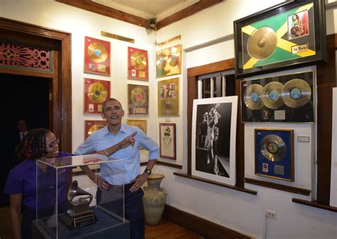 Obama Visits Bob Marley Museum | HuffPost