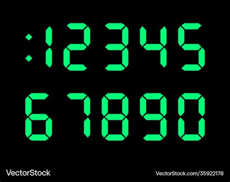 Digital Clock Font