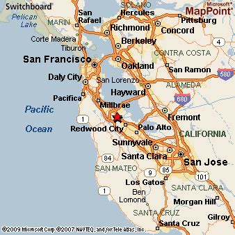 Where is Belmont, California? see area map & more