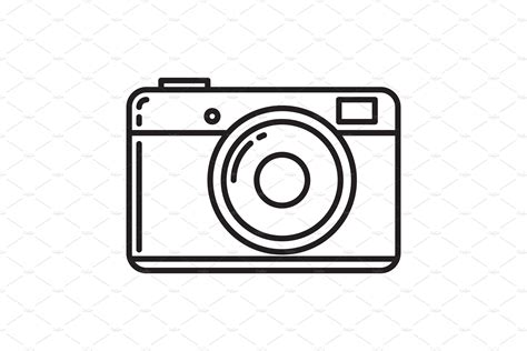 Camera icon. Photo camera Vector | Icons ~ Creative Market