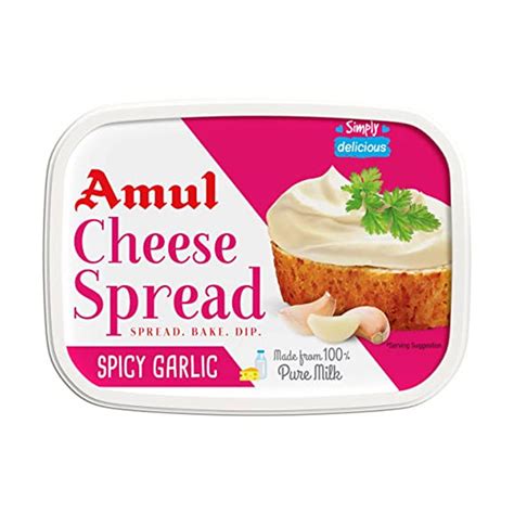 Amul Cheese Spread Spicy Garlic - Modern Foods