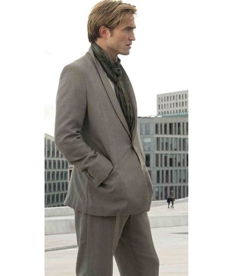 Tenet Robert Pattinson Suit | Grey Color - Hleatherjackets