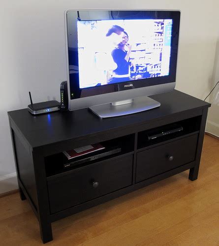 New Ikea TV Stand | We finally got rid of the old black meta… | Flickr