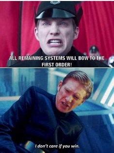 Reminder that General Hux, in the span of one year, went from giving fanatical speeches to ...