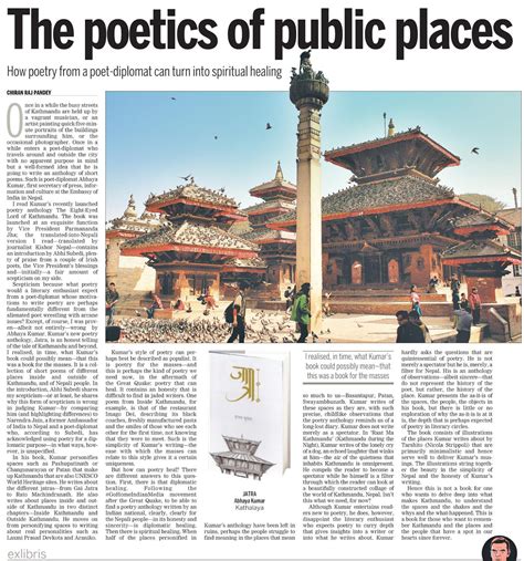 Abhay K.| Poet, Editor, Translator| : The Kathmandu Post reviews Jatra ...