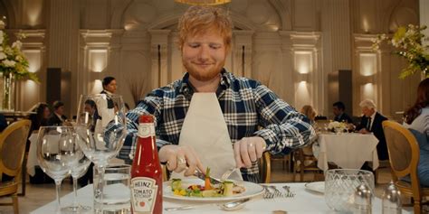 Watch Ed Sheeran's Heinz Ketchup Commercial - Ed Sheern Edchup Commercial