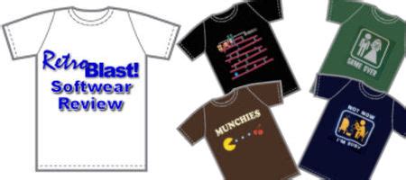 RetroBlast! SoftWEAR Review: Retro Gaming T-Shirts