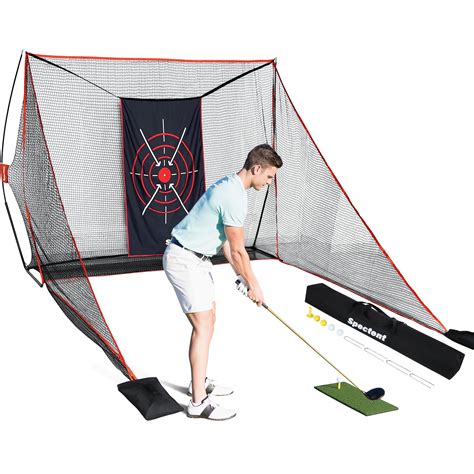 Spectent Golf Practice Hitting Net, Golf Net for Backyard Driving Indoor or Outdoor, 10x7ft ...