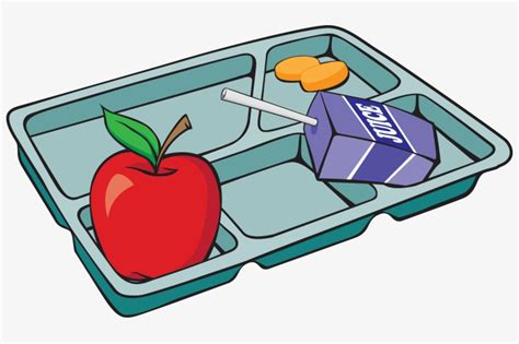 Lunch Tray Clipart - School Lunch Tray Clipart - Free Transparent PNG Download - PNGkey