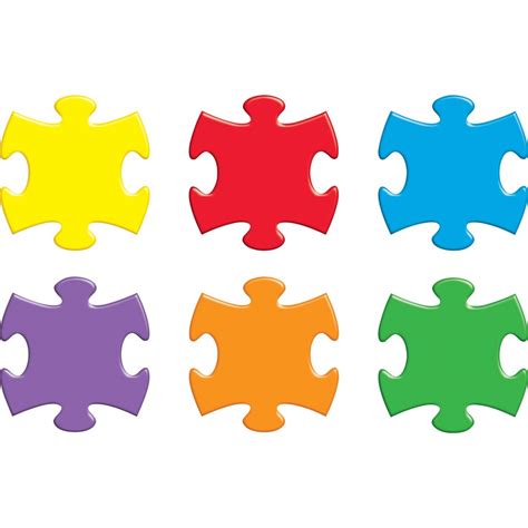 Trend Accents Interlocking Puzzle - 5.50" - Theme/Subject: Learning - 6-10 Year36 Piece - Mac ...