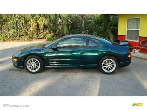 2001 Sherwood Green Pearl Mitsubishi Eclipse GT Coupe #23390719 Photo ...