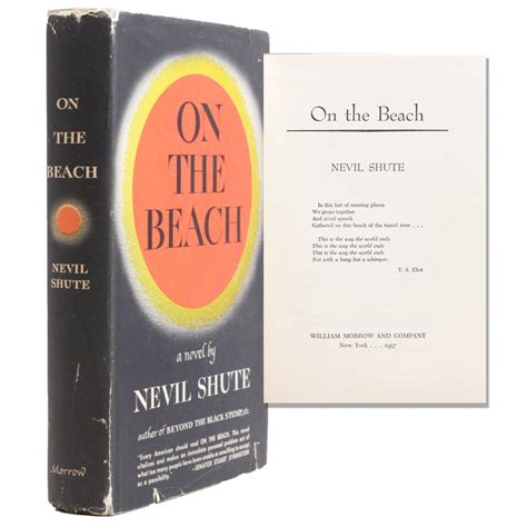 On the Beach - Nevil Shute - First American edition