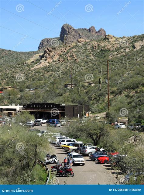 Tortilla Flats a Small Stop on the Apache Trail in Arizona. Editorial ...